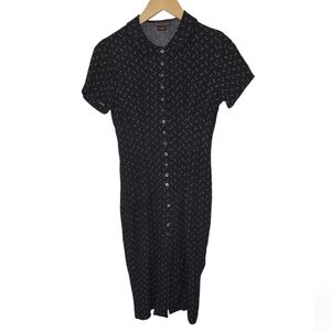 Vintage Banana Republic Gray Shirt Dress Size 0